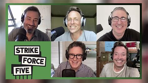 Jimmy Fallon, Jimmy Kimmel and more late-night hosts launch 'Strike Force Five' podcast
